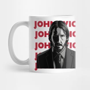 John Wick retro Mug